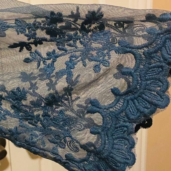 NWOT Boho Off-the-shoulder 3/4 Sleeve Maxi Dress - Picture 9 of 9